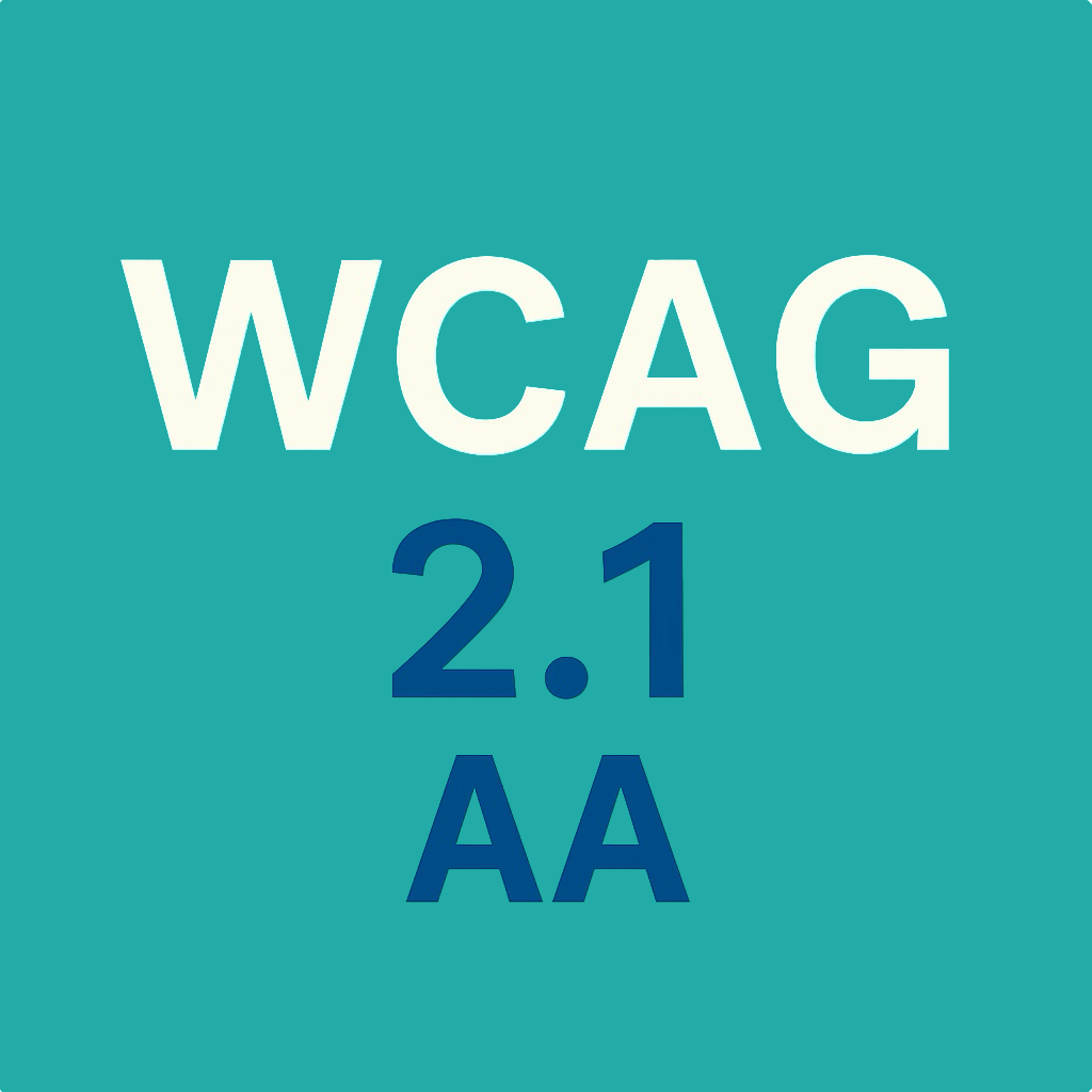 WCAG 2.1 AA Accessibility